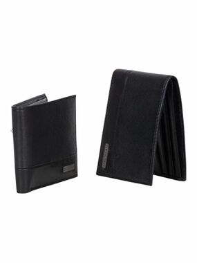 Ben Sherman Shadwell Collection Black BiFold Wallet